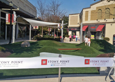 Courtyard Renovations at Stony Point Fashion Park